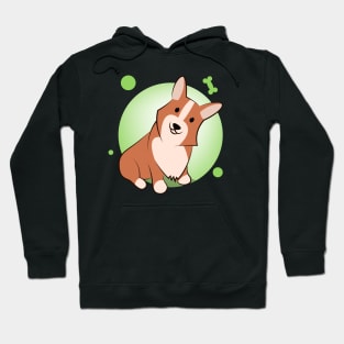 Cute corgi cartoon Hoodie